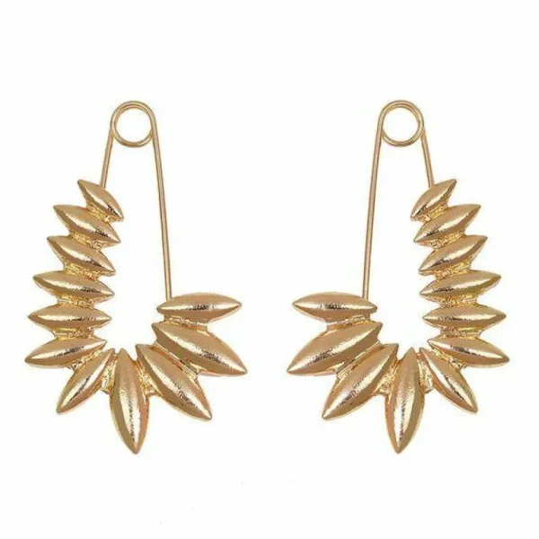 Korvakorut, PAPARAZZI | Gold Safety Pin Hoops