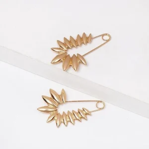 Korvakorut, PAPARAZZI | Gold Safety Pin Hoops