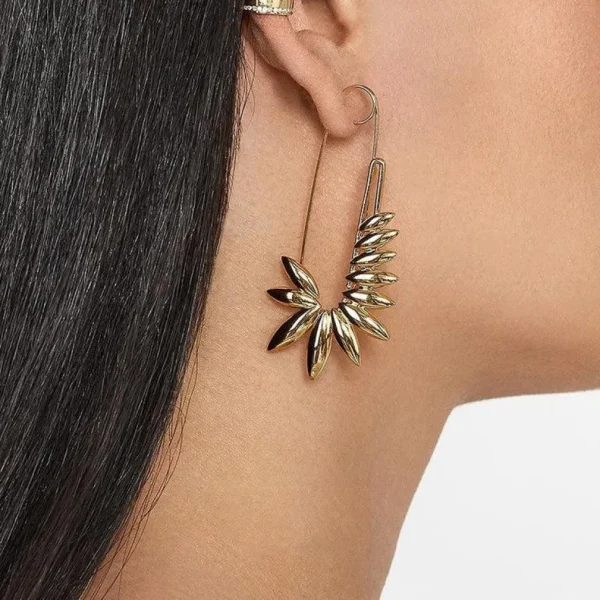 Korvakorut, PAPARAZZI | Gold Safety Pin Hoops