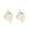 Korvakorut, PAPARAZZI | Large Toilet Roll Earrings