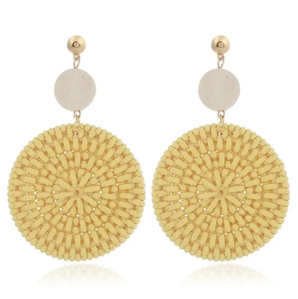 Korvakorut, Yellow Summer Earrings
