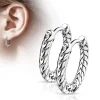 Korvarenkaat, Antique Silver Hoop Rings
