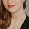 Kristallikaulakoru, FLOLY Paris | Cerise in Silver -pisarakaulakoru