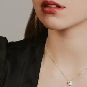 Kristallikaulakoru, FLOLY Paris | Celesse in Silver -kaulakoru