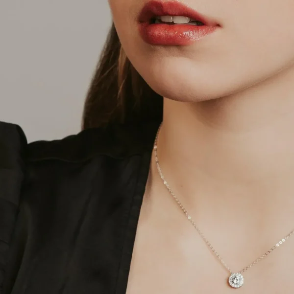 Kristallikaulakoru, FLOLY Paris | Celesse in Silver -kaulakoru