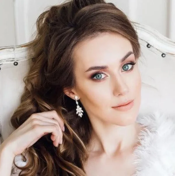 Kristallikorvakorut, ATHENA BRIDAL | Classic Sophia Earrings