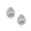 Kristallikorvakorut, ATHENA BRIDAL JEWELLERY | Crystal Teardop
