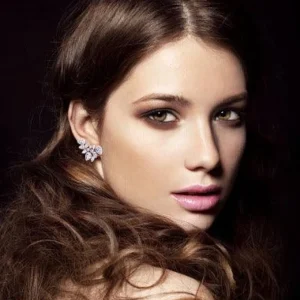 Kristallikorvakorut, ATHENA BRIDAL | Glamour Cluster Earrings