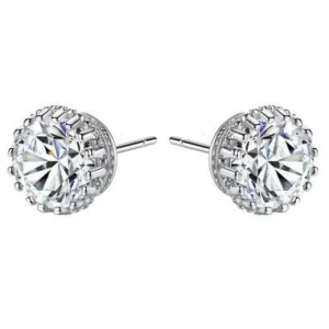 Kristallikorvakorut, ATHENA BRIDAL | Princess Crystal Earrings