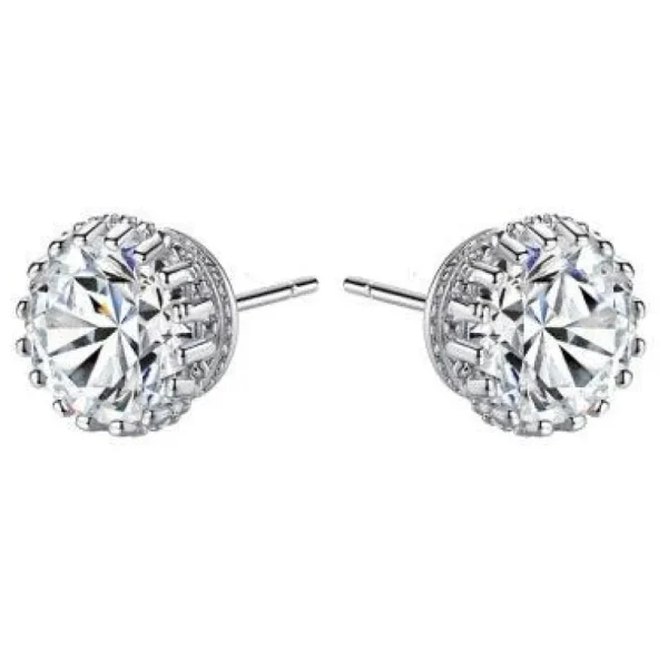 Kristallikorvakorut, ATHENA BRIDAL | Princess Crystal Earrings