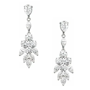 Kristallikorvakorut, ATHENA BRIDAL | Classic Sophia Earrings
