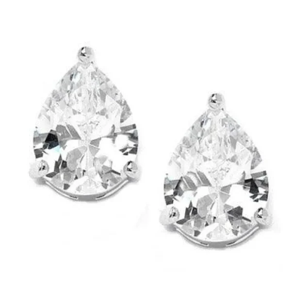 Kristallikorvakorut, ATHENA BRIDAL | Classic Teardrop Earrings