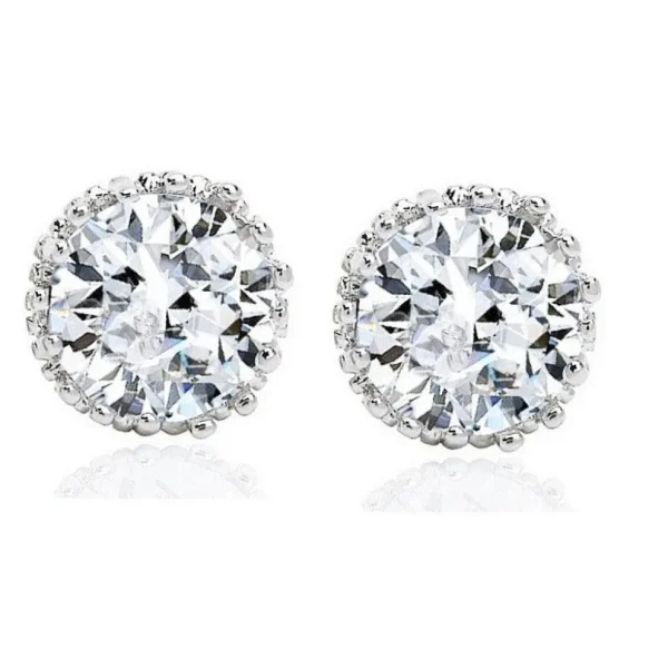 Kristallikorvakorut, ATHENA BRIDAL | Princess Crystal Earrings