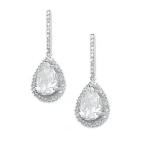 Kristallikorvakorut/ATHENA BRIDAL JEWELLERY, Chic Teardop