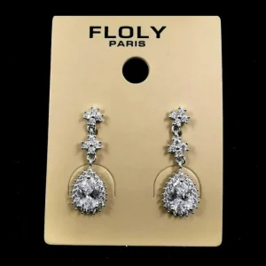 Kristallikorvakorut/FLOLY Paris, Sylvie (kirkas pisara)