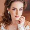 Kukkakorvakorut, ATHENA BRIDAL | Delicate Twine Earrings