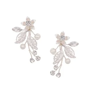 Kukkakorvakorut, ATHENA BRIDAL | Delicate Twine Earrings