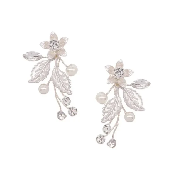 Kukkakorvakorut, ATHENA BRIDAL | Delicate Twine Earrings