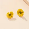 Kukkakorvakorut, FRENCH RIVIERA | Pikku Daisy -keltaiset kukkanapit