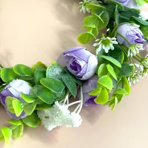 Kukkakruunu | SUGAR SUGAR, Lavender Fields -vaaleanvioletti kukkapanta