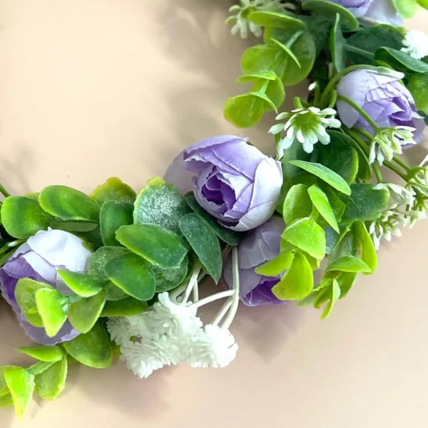 Kukkakruunu | SUGAR SUGAR, Lavender Fields -vaaleanvioletti kukkapanta