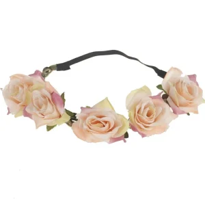 Kukkapanta | SUGAR SUGAR, Blush Peach Roses -hiuspanta
