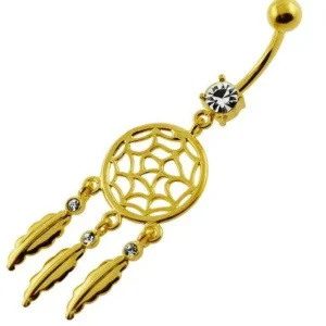 Kullattu napakoru, Dream Catcher -roikkuva unisiepparinapakoru