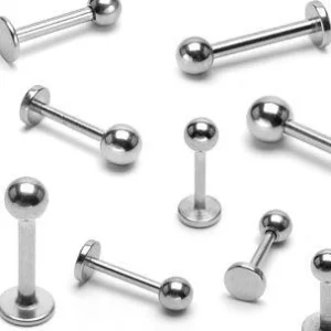 Labret (kirurginteräs) 1,2mm/4mm