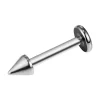 Labret piikillä (kirurginteräs) 1,2mm/3mm