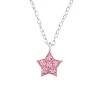 Lasten hopeakaulakoru, Sparkly Star -vaaleanpunainen tähtikaulakoru