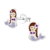 Lasten hopeakorvakorut, Mermaid in Lilac -merenneitokorvakorut