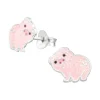 Lasten hopeakorvakorut, Pink Piglet -possukorvakorut