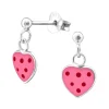 Lasten hopeakorvakorut, Polkadot Heart -sydänkorvakorut