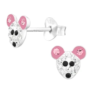Lasten hopeanapit, Sparkly Mouse -kimaltavat hiirikorvakorut