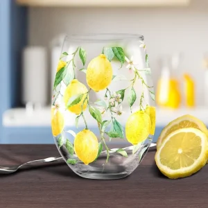 Lemon Grove Glass -sitruuna juomalasi