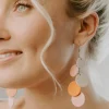 LEMPI® -korvakorut, Onni (persikka-nude-vaaleanpunainen)
