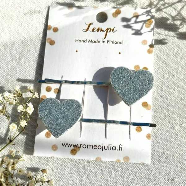 LEMPI-hiuspinnit, Lempi (hopea glitter)