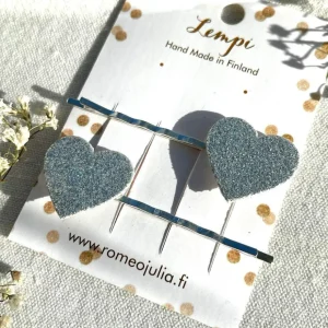 LEMPI-hiuspinnit, Lempi (hopea glitter)