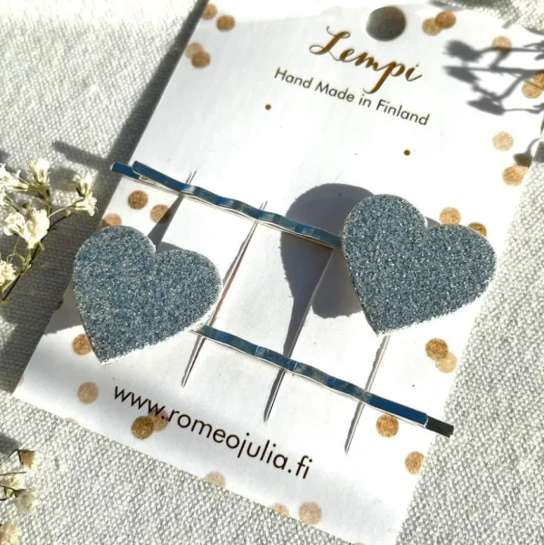 LEMPI-hiuspinnit, Lempi (hopea glitter)