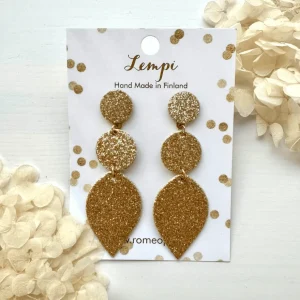 LEMPI®-korvakorut, Armi (kultainen kimallus)