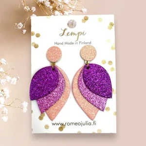 LEMPI®-korvakorut, Hehku (monisävyinen pinkki kimallus)