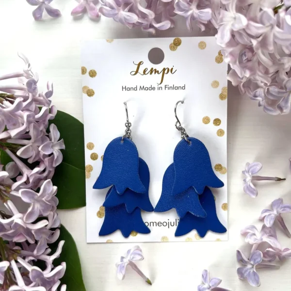 LEMPI®-korvakorut, Keto (sininen/hopea)