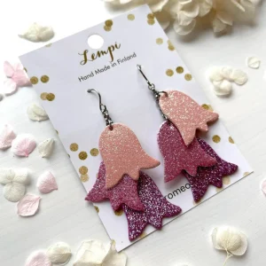 LEMPI®-korvakorut, Keto (vaaleanpunainen-pinkki-lila)