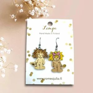 LEMPI®-korvakorut, Peikot (petsattu koivu)