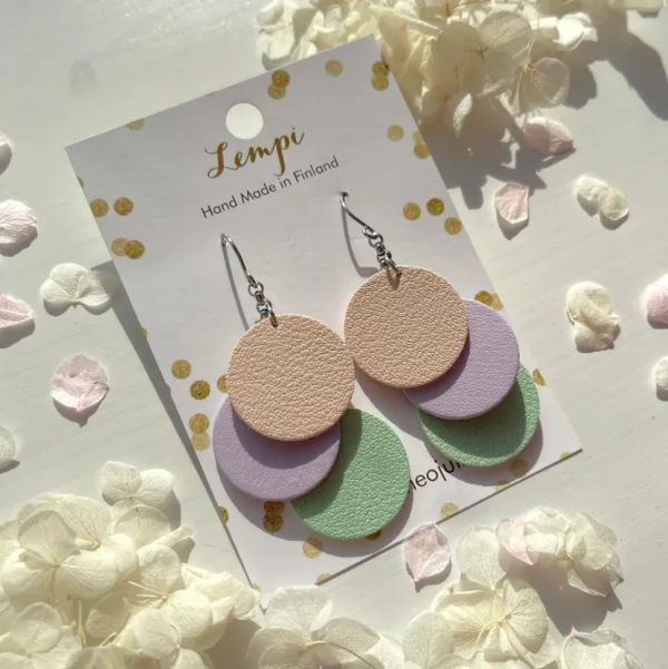 LEMPI®-korvakorut, Pikku Helmi (pastellin sävyinen)