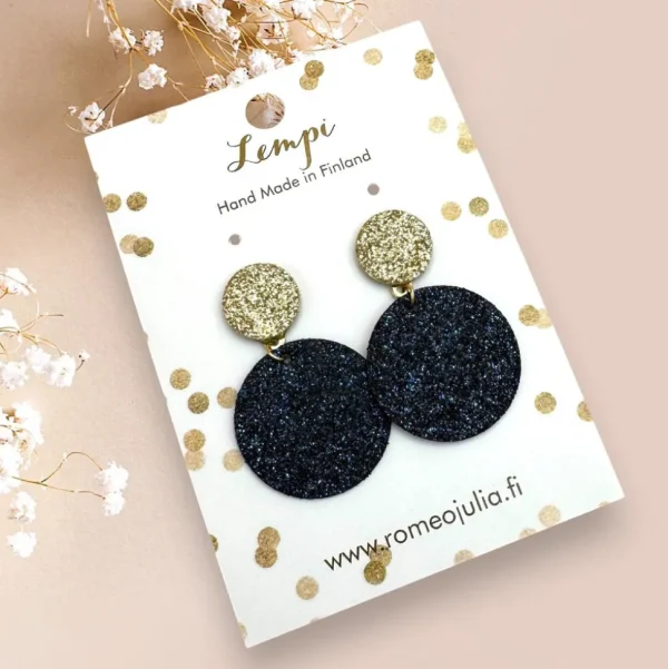 LEMPI®-korvakorut, Seela (yönsininen kimallus)
