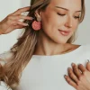 LEMPI®-korvakorut, Tilda -koko M (punainen & kulta glitter)