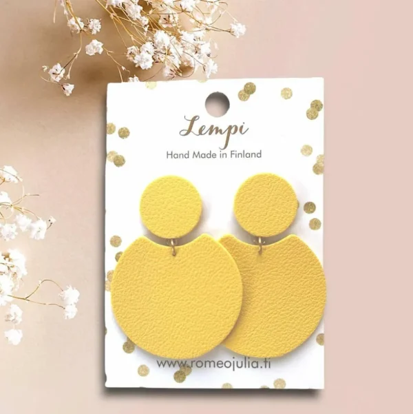 LEMPI®-korvakorut, Tilda -koko M (keltainen)