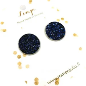 LEMPI-korvanapit, Veera (tummansininen glitter, S)