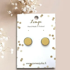 LEMPI-korvanapit, Veera (vaaleankeltainen, XS)